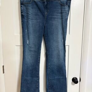 Torrid Medium Blue Flare Jeans